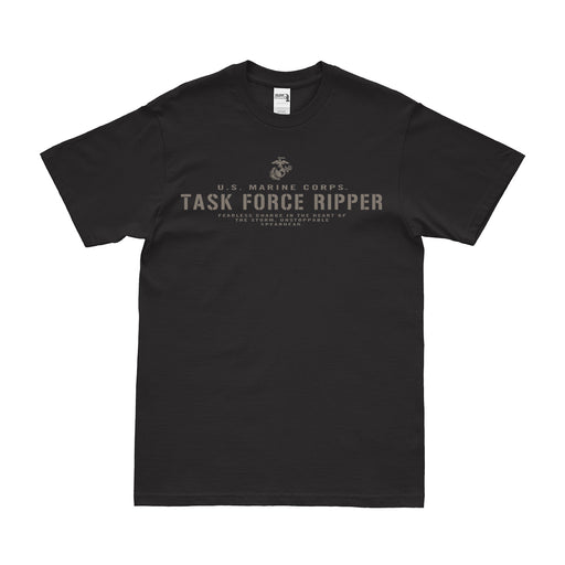 Task Force Ripper USMC Desert Storm T-Shirt Tactically Acquired   