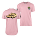 U.S. Army M1A2 Abrams Pin-Up Girl Kelsie T-Shirt Tactically Acquired Pink Small