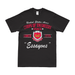 Corps of Engineers Since 1775 Legacy T-Shirt Tactically Acquired Black Distressed Small