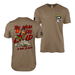 “The Weak Die Loud” - Shaniya Drill Instructor T-Shirt Tactically Acquired Woodland Brown Small 1069