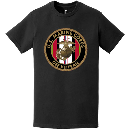 U.S. Marine Corps Operation Enduring Freedom (OEF) Veteran T-Shirt Tactically Acquired   