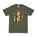 Iraqi Freedom Service Ribbon USMC EGA T-Shirt Tactically Acquired Military Green Distressed Small