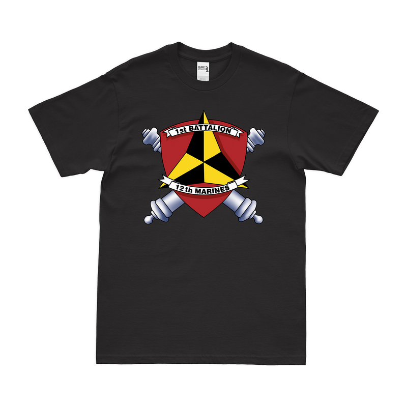 1st Battalion, 12th Marines (1/12) Logo Emblem T-Shirt
