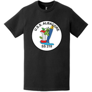 USS Albacore (SS-218) Gato-class Submarine Logo T-Shirt Tactically Acquired   