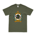USS Abraham Lincoln (SSBN-602) Emblem T-Shirt Tactically Acquired Military Green Distressed Small