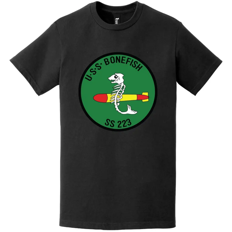 USS Bonefish (SS-223) Gato-class Submarine Logo T-Shirt