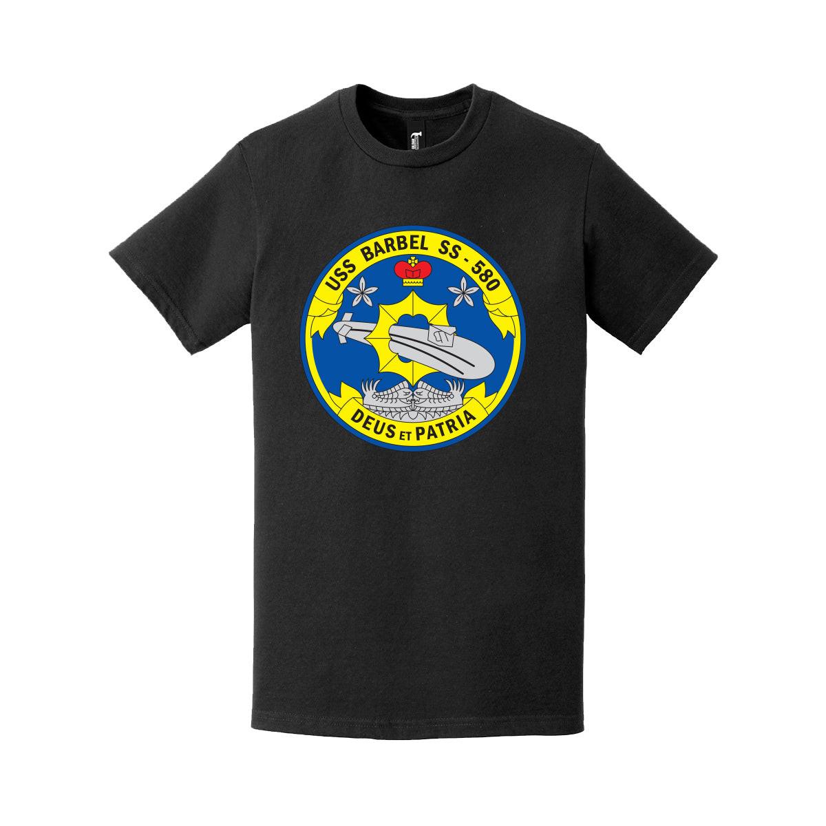 USS Barbel (SS-580) Logo Emblem Crest T-Shirt Tactically Acquired   