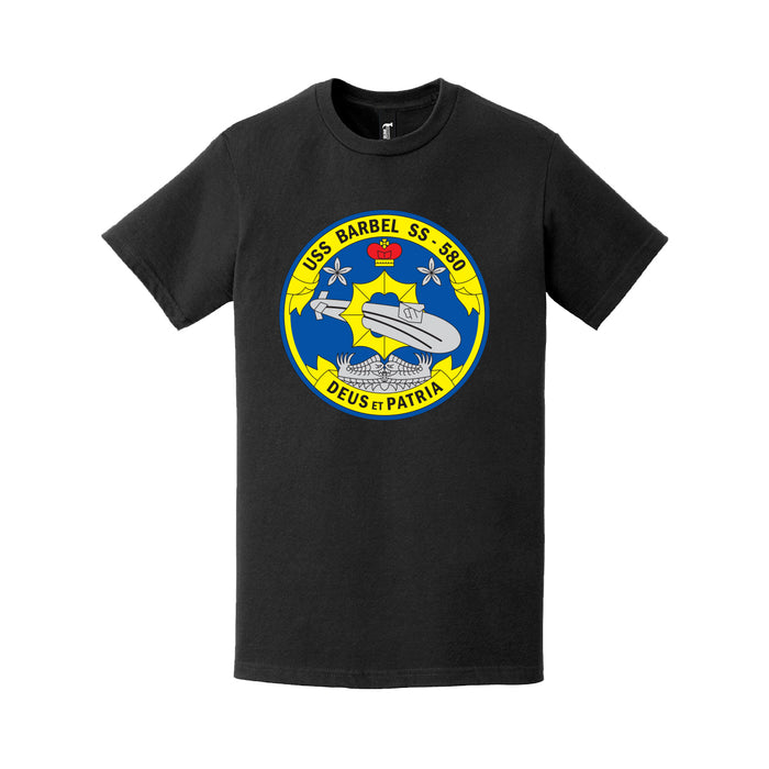 USS Barbel (SS-580) Logo Emblem Crest T-Shirt Tactically Acquired   