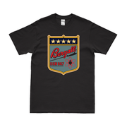 USS Bergall (SSN-667) Submarine Logo Emblem T-Shirt Tactically Acquired Small Black 