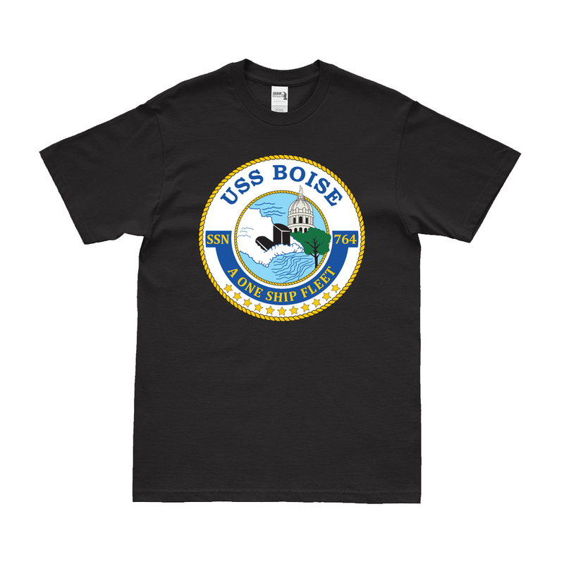 USS Boise (SSN-764) Submarine Logo Emblem T-Shirt