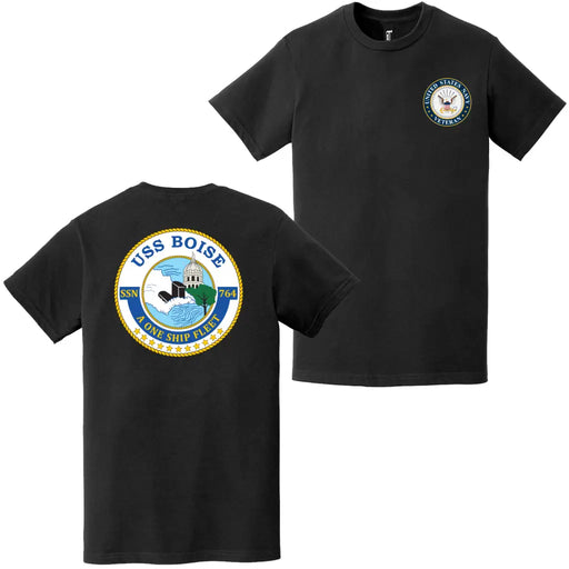 USS Boise (SSN-764) U.S. Navy Veteran T-Shirt Tactically Acquired   