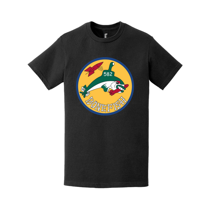 USS Bonefish (SS-582) Logo Crest T-Shirt Tactically Acquired   
