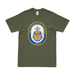 USS Bonhomme Richard (LHD-6) Emblem T-Shirt Tactically Acquired Military Green Distressed Small