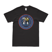 USS Boxer (CV-21) T-Shirt Tactically Acquired Black Distressed Small