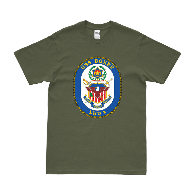 USS ボクサー (LHD-4) エンブレム Tシャツ
