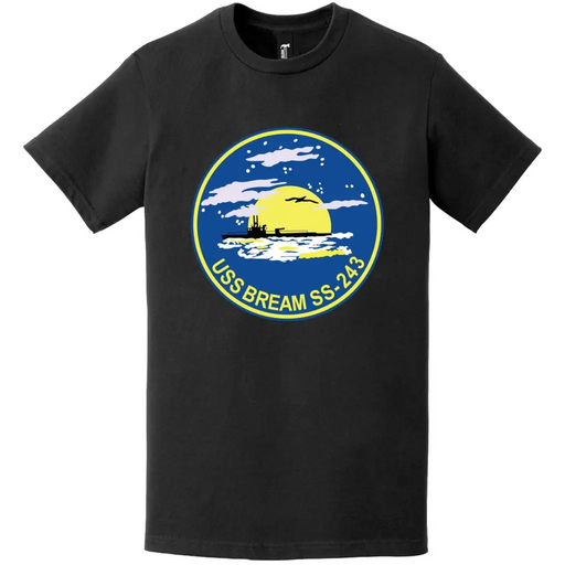 USS Bream (SS-243) Gato-class Submarine Logo T-Shirt Tactically Acquired   