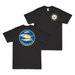 Double-Sided USS Bream (SS-243) T-Shirt Tactically Acquired Black Clean Small