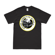 USS Cabot (CVL-28) T-Shirt Tactically Acquired Black Clean Small