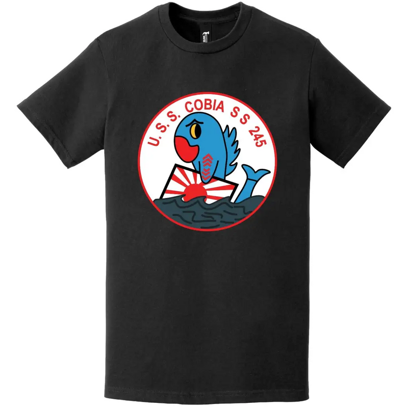 USS Cobia (SS-245) Gato-class Submarine Logo T-Shirt