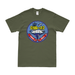 USS Coral Sea (CVA-43) T-Shirt Tactically Acquired Military Green Distressed Small