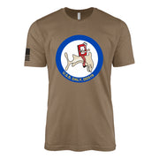 USS Daly (DD-519) T-Shirt - Woodland Brown