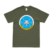 USS Dwight D. Eisenhower (CVN-69) T-Shirt Tactically Acquired Military Green Clean Small