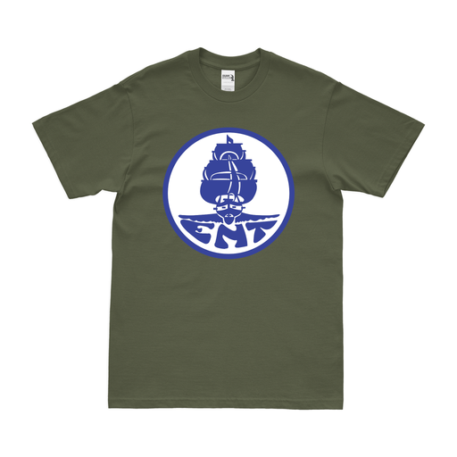 USS Enterprise (CV-6) T-Shirt Tactically Acquired Military Green Clean Small