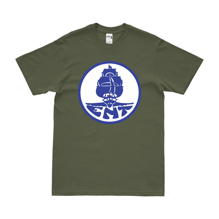 USS Enterprise (CV-6) T-Shirt Tactically Acquired Military Green Clean Small