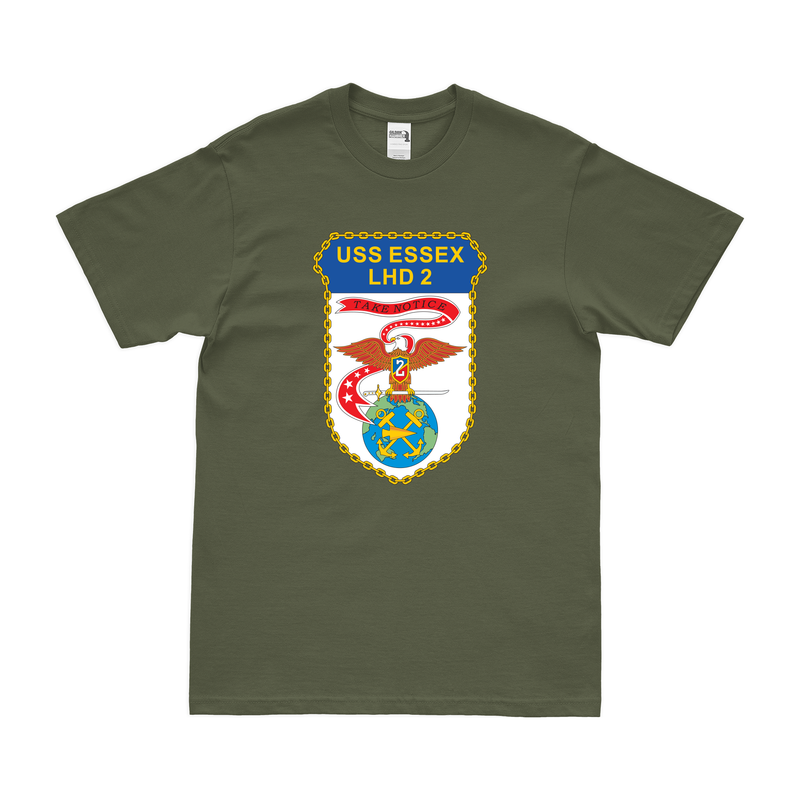 USSエセックス (LHD-2) エンブレムTシャツ