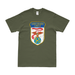 USS Essex (LHD-2) Emblem T-Shirt Tactically Acquired Military Green Distressed Small