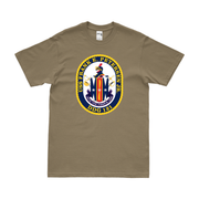 USS Frank E. Petersen Jr. (DDG-121) T-Shirt Tactically Acquired Coyote Brown Small 