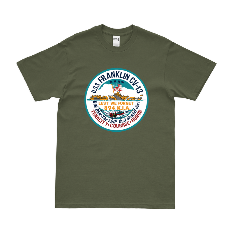 USS Franklin (CV-13) T-Shirt