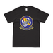 USS Franklin D. Roosevelt (CV-42) T-Shirt Tactically Acquired Black Distressed Small