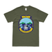 USS Guadalcanal (LPH-7) Emblem T-Shirt Tactically Acquired Military Green Clean Small