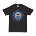 USS Guam (LPH-9) Emblem T-Shirt Tactically Acquired Black Distressed Small