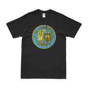 USS George Bancroft (SSBN-643) Ballistic-Missile Submarine T-Shirt Tactically Acquired Black Distressed Small