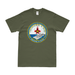 USS George H.W. Bush (CVN-77) T-Shirt Tactically Acquired Military Green Distressed Small