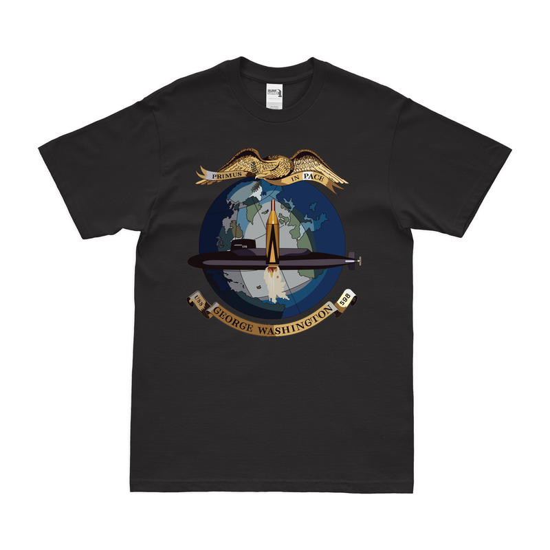 USS George Washington (SSBN-598) Ballistic-Missile Submarine T-Shirt