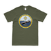 USS Gerald R. Ford (CVN-78) T-Shirt Tactically Acquired Military Green Distressed Small