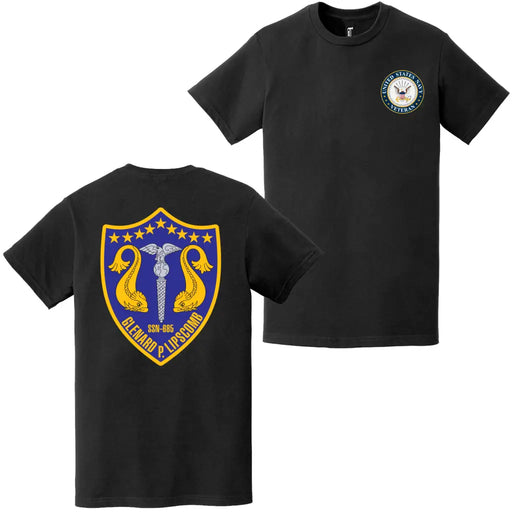 USS Glenard P. Lipscomb (SSN-685) U.S. Navy Veteran T-Shirt Tactically Acquired   