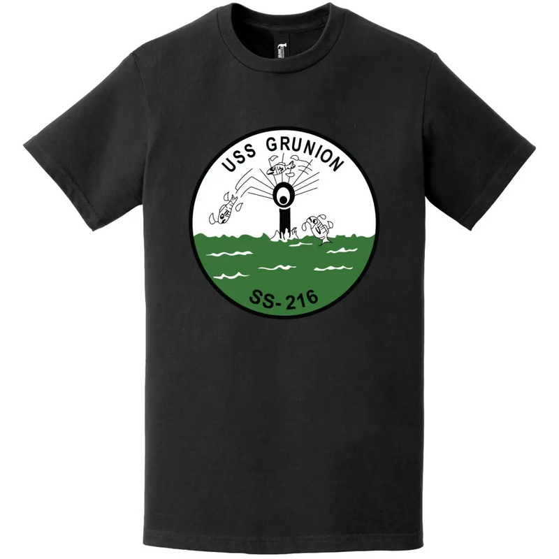 USS Grunion (SS-216) Gato-class Submarine Logo T-Shirt