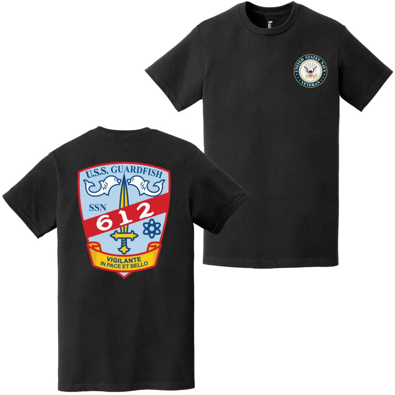 USS Guardfish (SSN-612) U.S. Navy Veteran T-Shirt