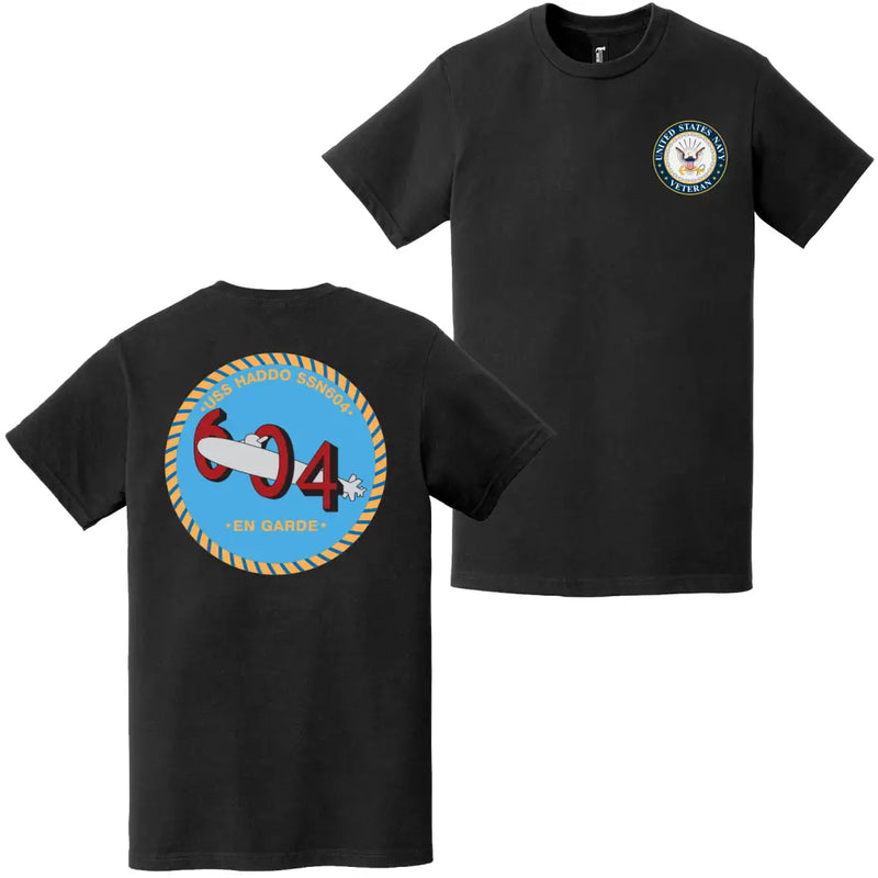 USS Haddo (SSN-604) U.S. Navy Veteran T-Shirt
