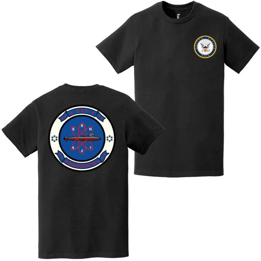 USS Haddock (SSN-621) Double-Sided Logo T-Shirt Tactically Acquired   