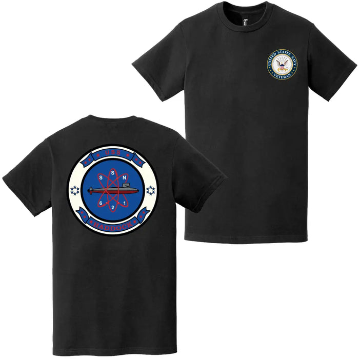 USS Haddock (SSN-621) U.S. Navy Veteran T-Shirt Tactically Acquired   