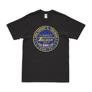 USS Harry S. Truman (CVN-75) T-Shirt Tactically Acquired Black Distressed Small