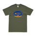 USS Harry S. Truman (CVN-75) Logo T-Shirt Tactically Acquired Military Green Distressed Small