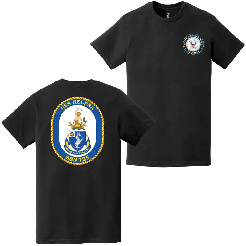 USS Helena (SSN-725) U.S. Navy Veteran T-Shirt