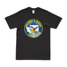 USS Henry M. Jackson (SSBN-730) Ballistic-Missile Submarine T-Shirt Tactically Acquired Black Distressed Small