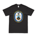 USS Iwo Jima (LHD-7) Emblem T-Shirt Tactically Acquired Black Distressed Small